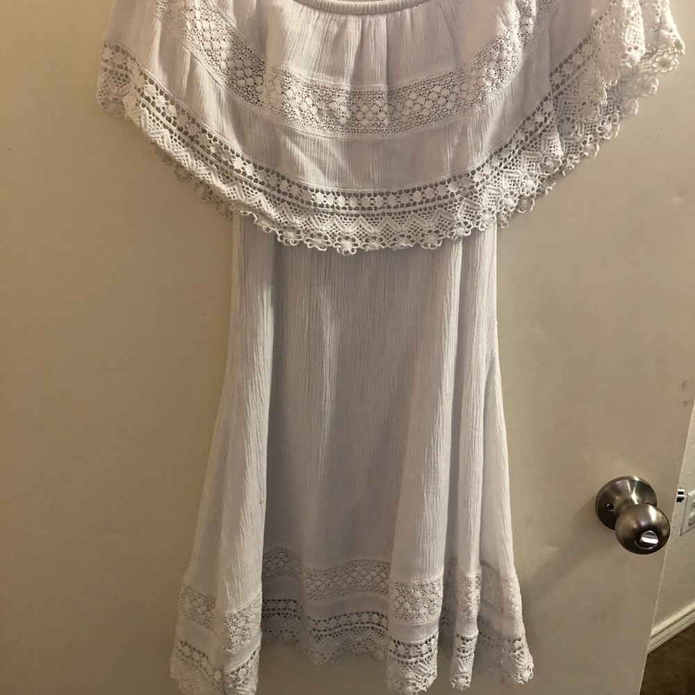 Off the shoulder dress